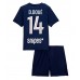 Paris Saint-Germain Desire Doue #14 Dětské Oblečení Domácí Dres 2025-26 Krátkým Rukávem (+ trenýrky)